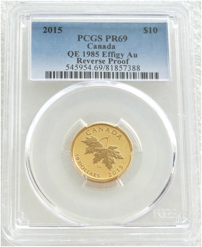 2015 Canada Maple Leaf $10 Gold Proof 1/4oz Coin PCGS PR69 - Dora de Pedery-Hunt