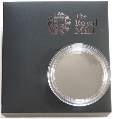 40.00mm Royal Mint Black Box and Capsule Fits any Coin Silver Britannia Panda