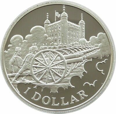 2003 Cook Islands Queen's Coronation $1 Silver Gold Proof Coin