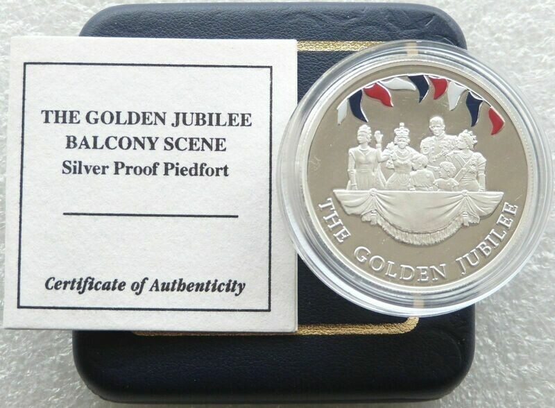 2002 Falkland Islands Golden Jubilee Piedfort 50p Silver Proof Coin Box Coa 2002 Falkland Islands Golden Jubilee Piedfort 50p Silver Proof Coin Box Coa
