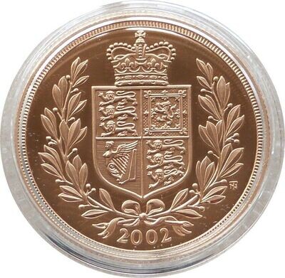 2002 Golden Jubilee £2 Double Sovereign Gold Proof Coin