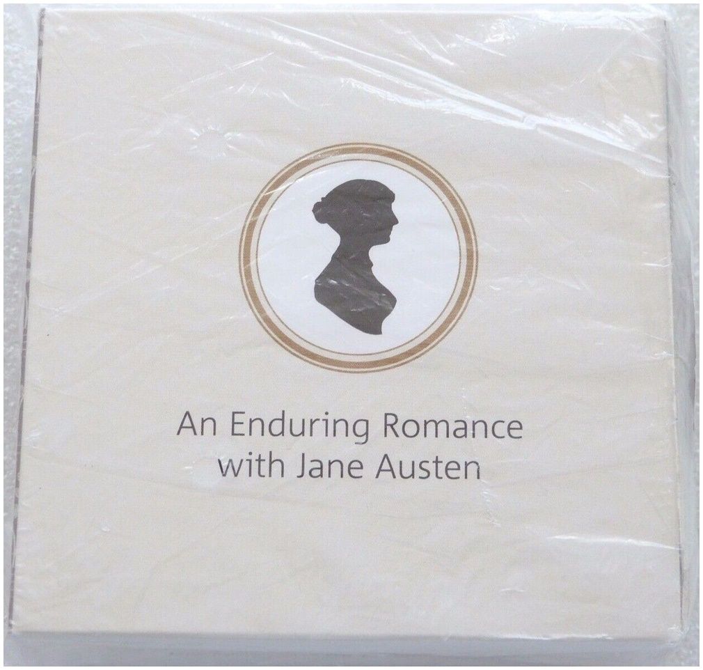 2017 Jane Austen £2 Gold Proof Coin Box Coa Sealed 2017 Jane Austen £2 Gold Proof Coin Box Coa Sealed