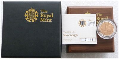 2012 Diamond Jubilee Full Sovereign Gold Proof Coin Box Coa 2012 Diamond Jubilee Full Sovereign Gold Proof Coin Box Coa