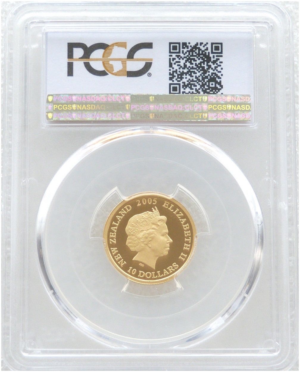 2005 New Zealand ANZAC Gallipoli Landings $10 Gold Proof 1/4oz