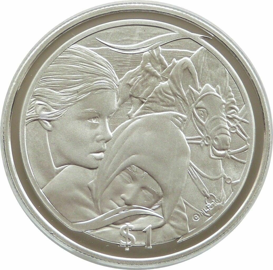 2003 New Zealand Lord of the Rings Flight to Ford $1 Silver Proof Coin 2003 New Zealand Lord of the Rings Flight to Ford $1 Silver Proof Coin