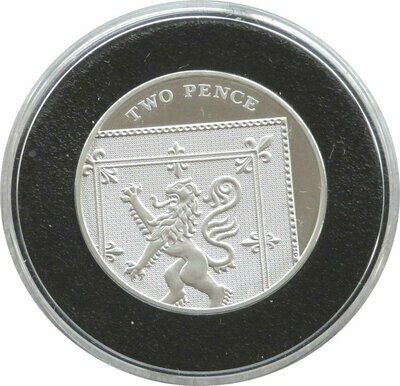 2008 Royal Shield of Arms Piedfort 2p Silver Proof Coin 2008 Royal Shield of Arms Piedfort 2p Silver Proof Coin