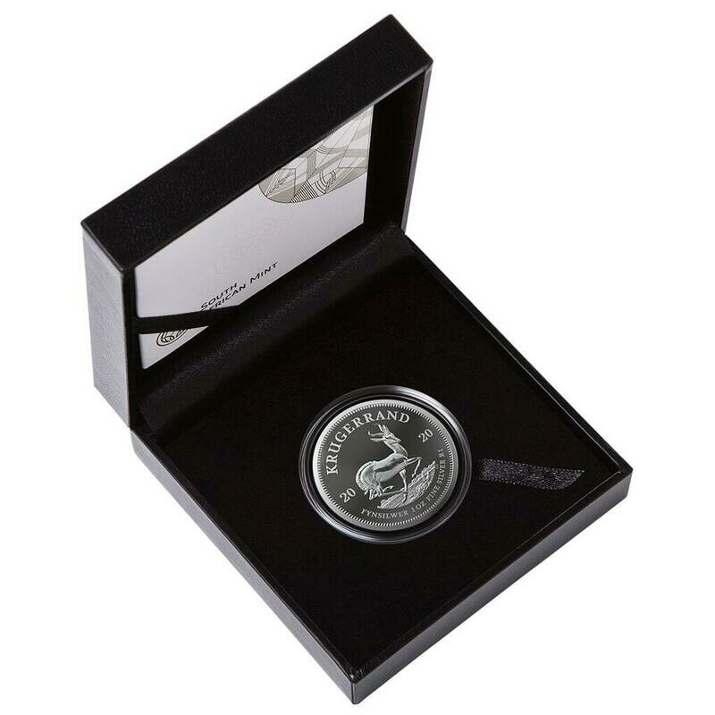 2020 South Africa Krugerrand Silver Proof 1oz Coin Box Coa Sealed 2020 South Africa Krugerrand Silver Proof 1oz Coin Box Coa Sealed