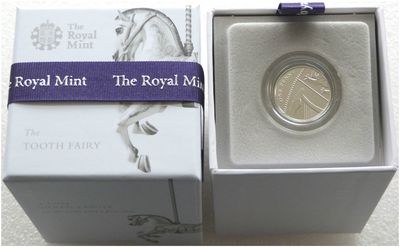 2016 To Keep and To Spend Tooth Fairy 1p Silver Coin Box Coa