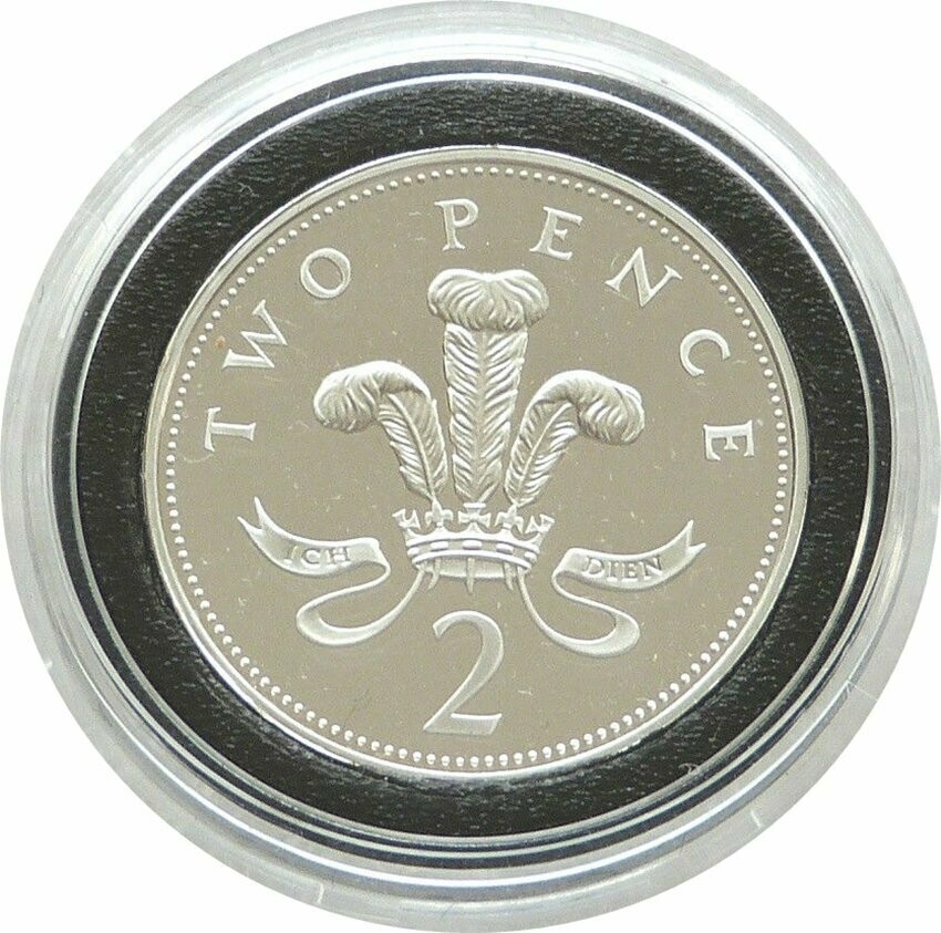 2006 Prince of Wales 2p Silver Proof Coin 2006 Prince of Wales 2p Silver Proof Coin