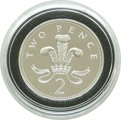 2006 Prince of Wales 2p Silver Proof Coin 2006 Prince of Wales 2p Silver Proof Coin