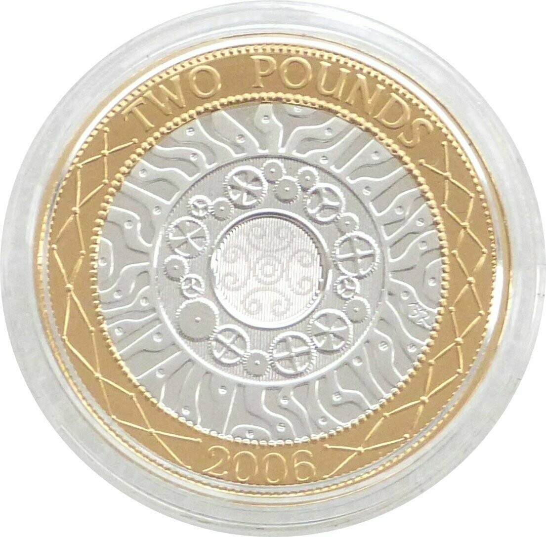 2006 Shoulders of Giants £2 Silver Proof Coin