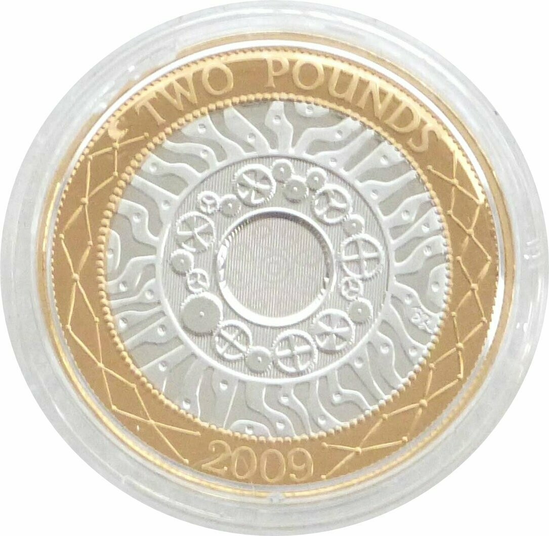 2009 Shoulders of Giants £2 Silver Proof Coin 2009 Shoulders of Giants £2 Silver Proof Coin
