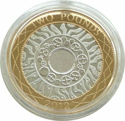 2012 Shoulders of Giants £2 Silver Proof Coin