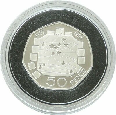 2009 European Presidency 50p Silver Proof Coin 2009 European Presidency 50p Silver Proof Coin