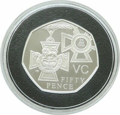 2009 Victoria Cross Award 50p Silver Proof Coin - 2006 2009 Victoria Cross Award 50p Silver Proof Coin - 2006