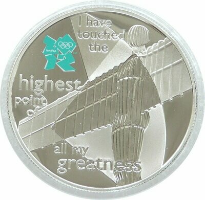 2009 London 2012 Olympic Games Angel of the North £5 Silver Proof Coin 2009 London 2012 Olympic Games Angel of the North £5 Silver Proof Coin