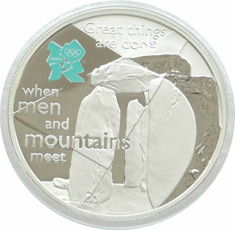 2009 London Olympic Games Stonehenge £5 Silver Proof Coin 2009 London Olympic Games Stonehenge £5 Silver Proof Coin