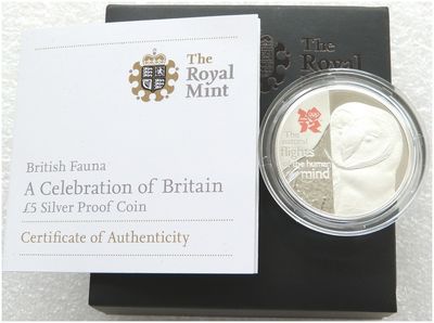 2010 London 2012 Olympic Games Barn Owl £5 Silver Proof Coin Box Coa 2010 London 2012 Olympic Games Barn Owl £5 Silver Proof Coin Box Coa