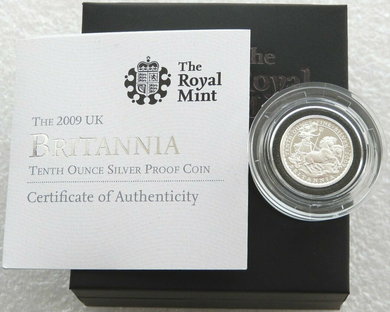 2009 Britannia 20p Silver Proof 1/10oz Coin Box Coa 2009 Britannia 20p Silver Proof 1/10oz Coin Box Coa