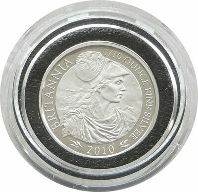 2010 Britannia 20p Silver Proof 1/10oz Coin 2010 Britannia 20p Silver Proof 1/10oz Coin