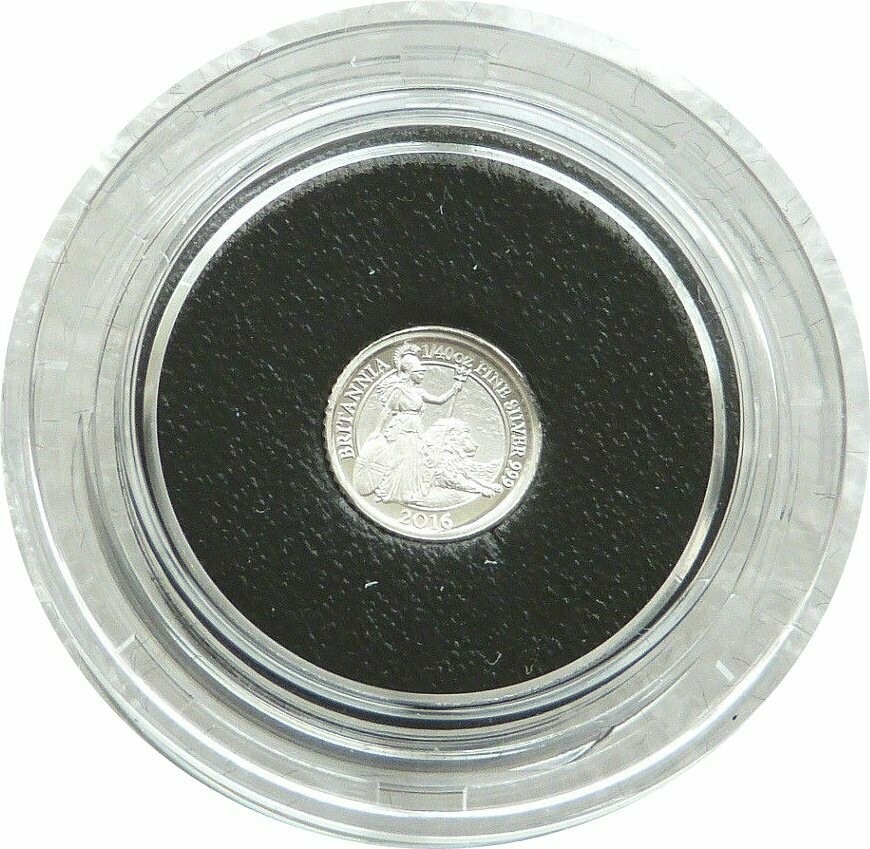 2016 Britannia 5p Silver Proof 1/40oz Coin 2016 Britannia 5p Silver Proof 1/40oz Coin