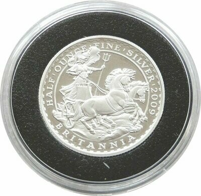 2009 Britannia £1 Silver Proof 1/2oz Coin