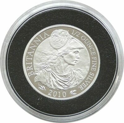 2010 Britannia £1 Silver Proof 1/2oz Coin 2010 Britannia £1 Silver Proof 1/2oz Coin