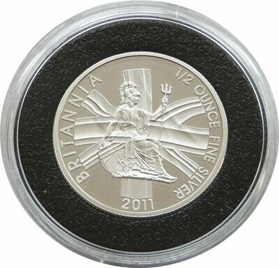 2011 Britannia £1 Silver Proof 1/2oz Coin 2011 Britannia £1 Silver Proof 1/2oz Coin