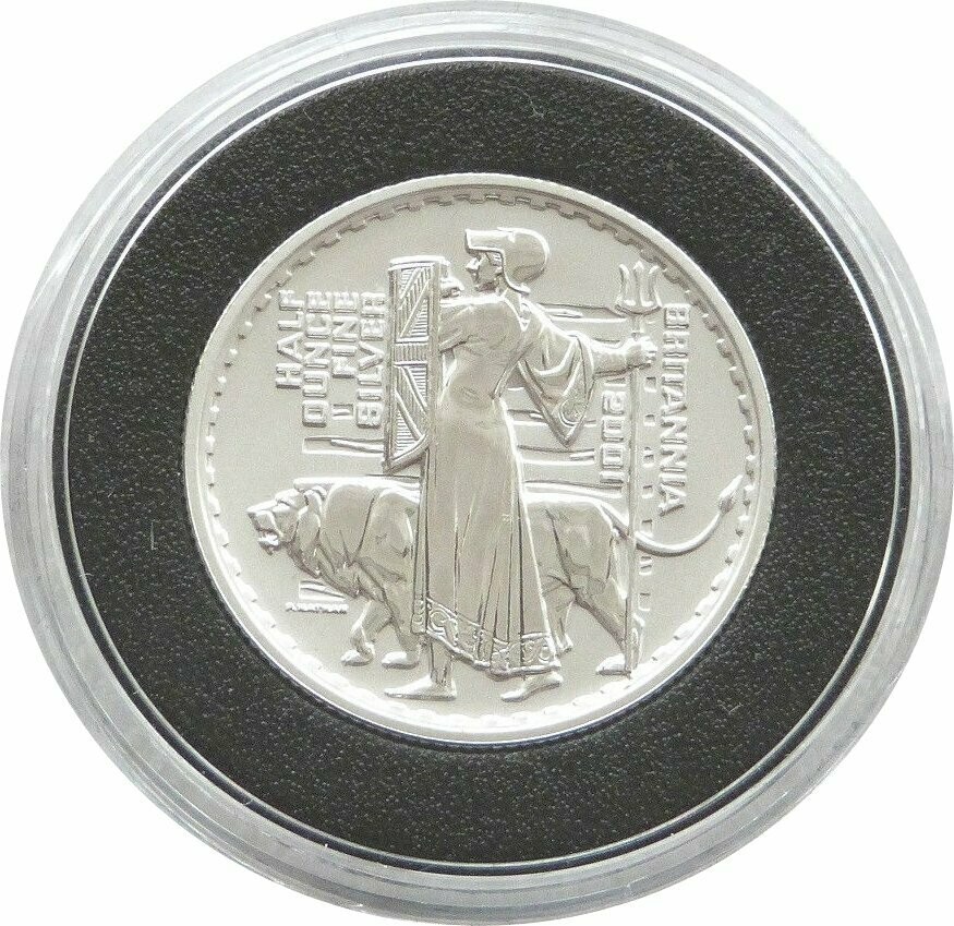 2001 Britannia £1 Silver Proof 1/2oz Coin 2001 Britannia £1 Silver Proof 1/2oz Coin