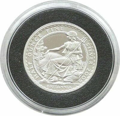 2005 Britannia £1 Silver Proof 1/2oz Coin 2005 Britannia £1 Silver Proof 1/2oz Coin