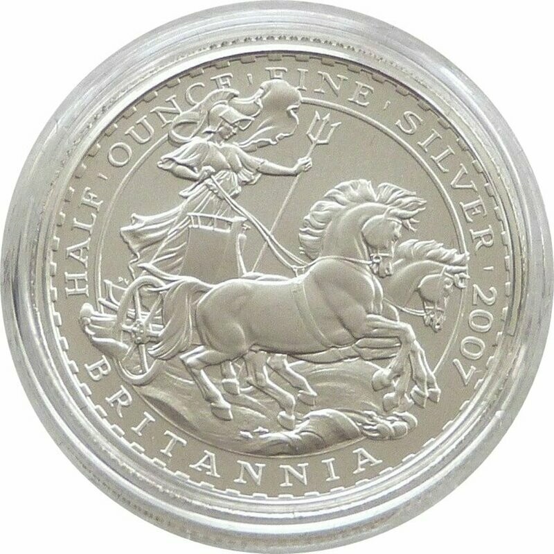 2007 Britannia £1 Silver Matte Proof 1/2oz Coin - 1997 Design 2007 Britannia £1 Silver Matte Proof 1/2oz Coin - 1997 Design
