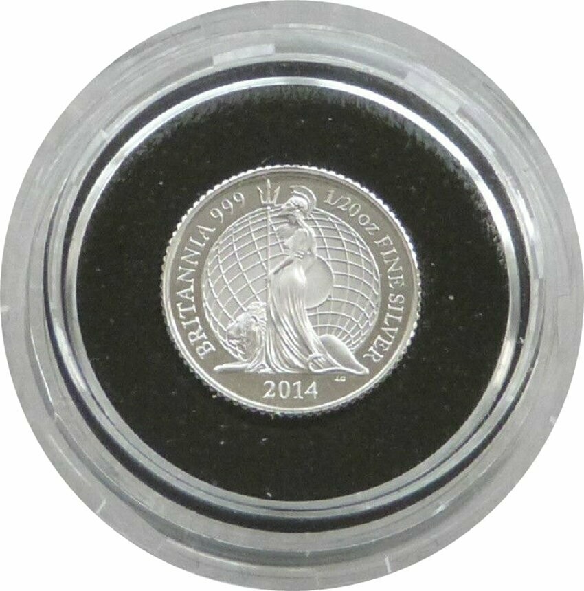 2014 Britannia 10p Silver Proof 1/20oz Coin 2014 Britannia 10p Silver Proof 1/20oz Coin