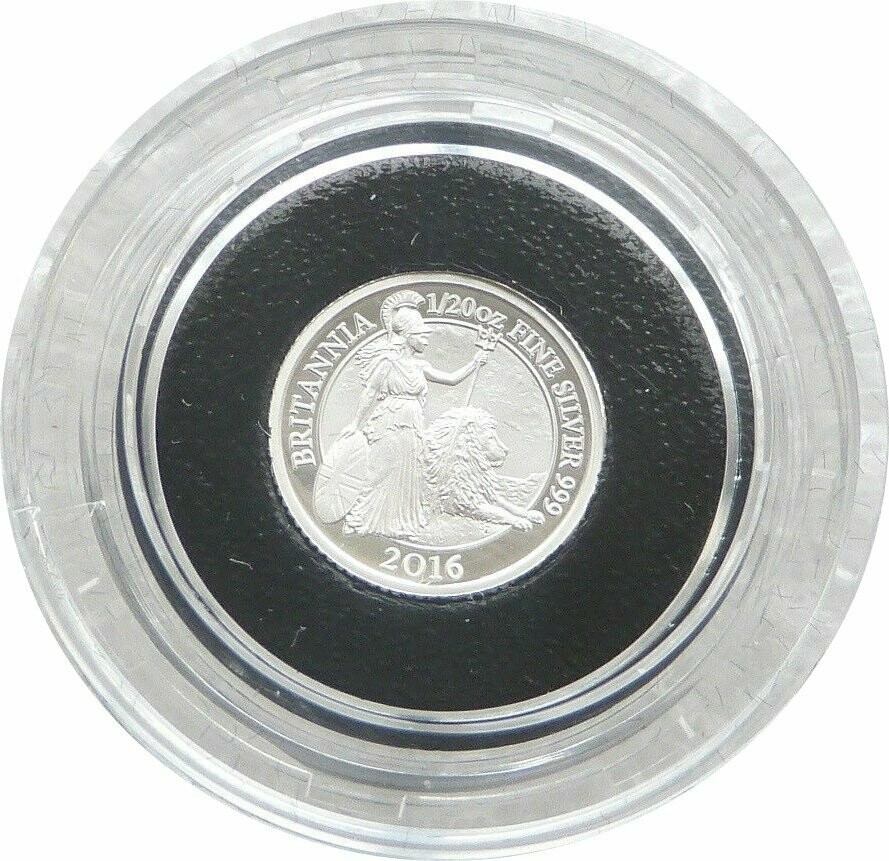 2016 Britannia 10p Silver Proof 1/20oz Coin 2016 Britannia 10p Silver Proof 1/20oz Coin