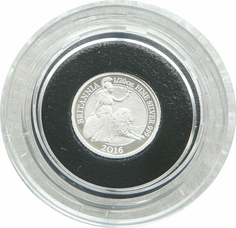 2016 Britannia 10p Silver Proof 1/20oz Coin 2016 Britannia 10p Silver Proof 1/20oz Coin