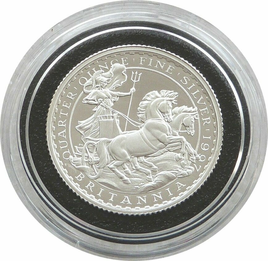 1997 Britannia 50p Silver Proof 1/4oz Coin 1997 Britannia 50p Silver Proof 1/4oz Coin