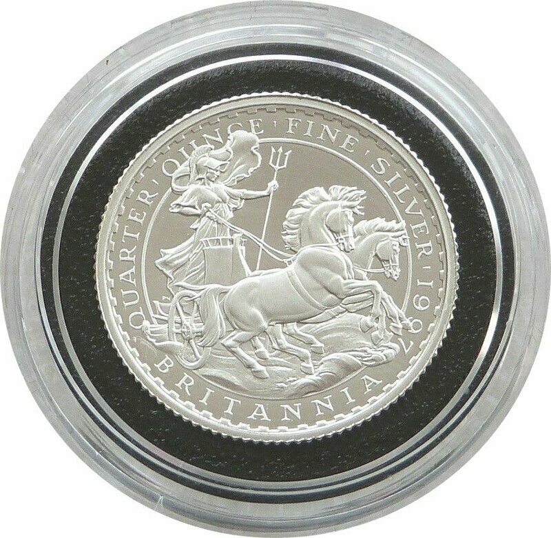 1997 Britannia 50p Silver Proof 1/4oz Coin 1997 Britannia 50p Silver Proof 1/4oz Coin