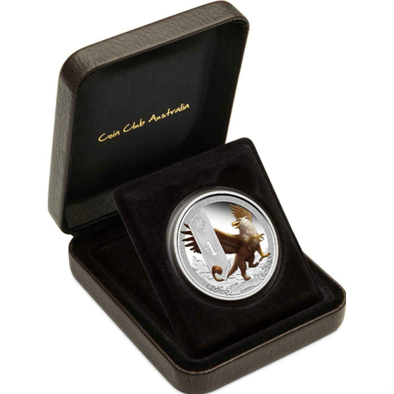 2013年 Tuvalu Griffin プルーフ カラー銀貨 1オンス 2013 $1 TUVALU
