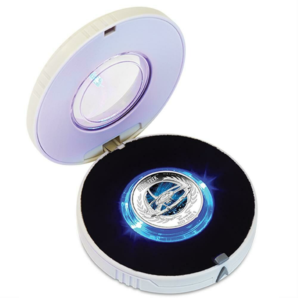 2015 Tuvalu Star Trek Deep Space Nine $1 Silver Proof 1oz Coin Box Coa 2015 Tuvalu Star Trek Deep Space Nine $1 Silver Proof 1oz Coin Box Coa