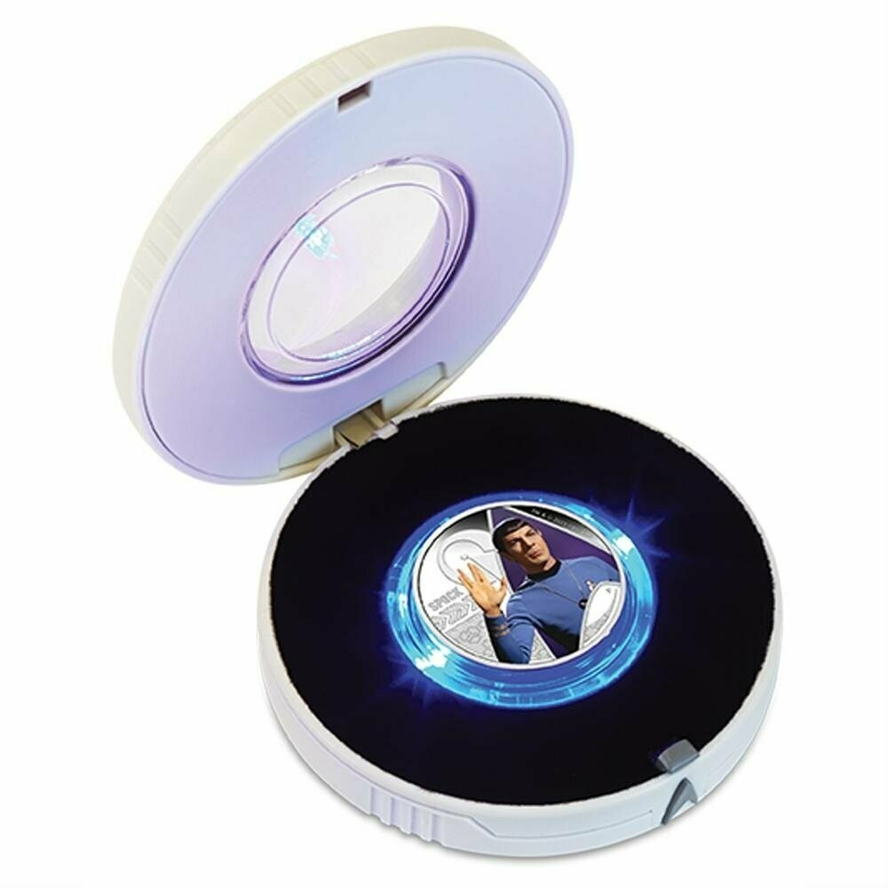 2015 Tuvalu Star Trek Leonard Nimoy Spock $1 Silver Proof 1oz Coin Box Coa 2015 Tuvalu Star Trek Leonard Nimoy Spock $1 Silver Proof 1oz Coin Box Coa