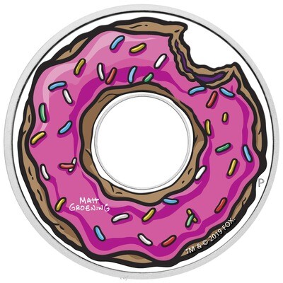 2019 Tuvalu The Simpsons Donut $1 Silver Proof 1oz Coin Box Coa 2019 Tuvalu The Simpsons Donut $1 Silver Proof 1oz Coin Box Coa