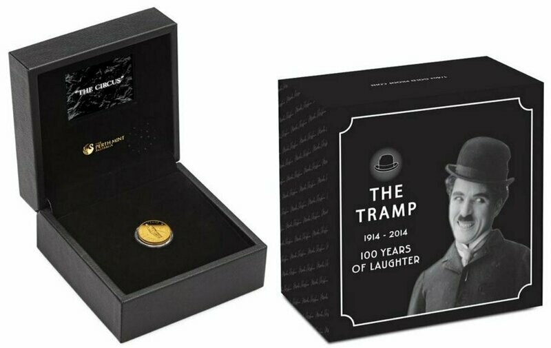 2014 Tuvalu Charlie Chaplin Little Tramp $25 Gold Proof 1/4oz Coin Box Coa 2014 Tuvalu Charlie Chaplin Little Tramp $25 Gold Proof 1/4oz Coin Box Coa