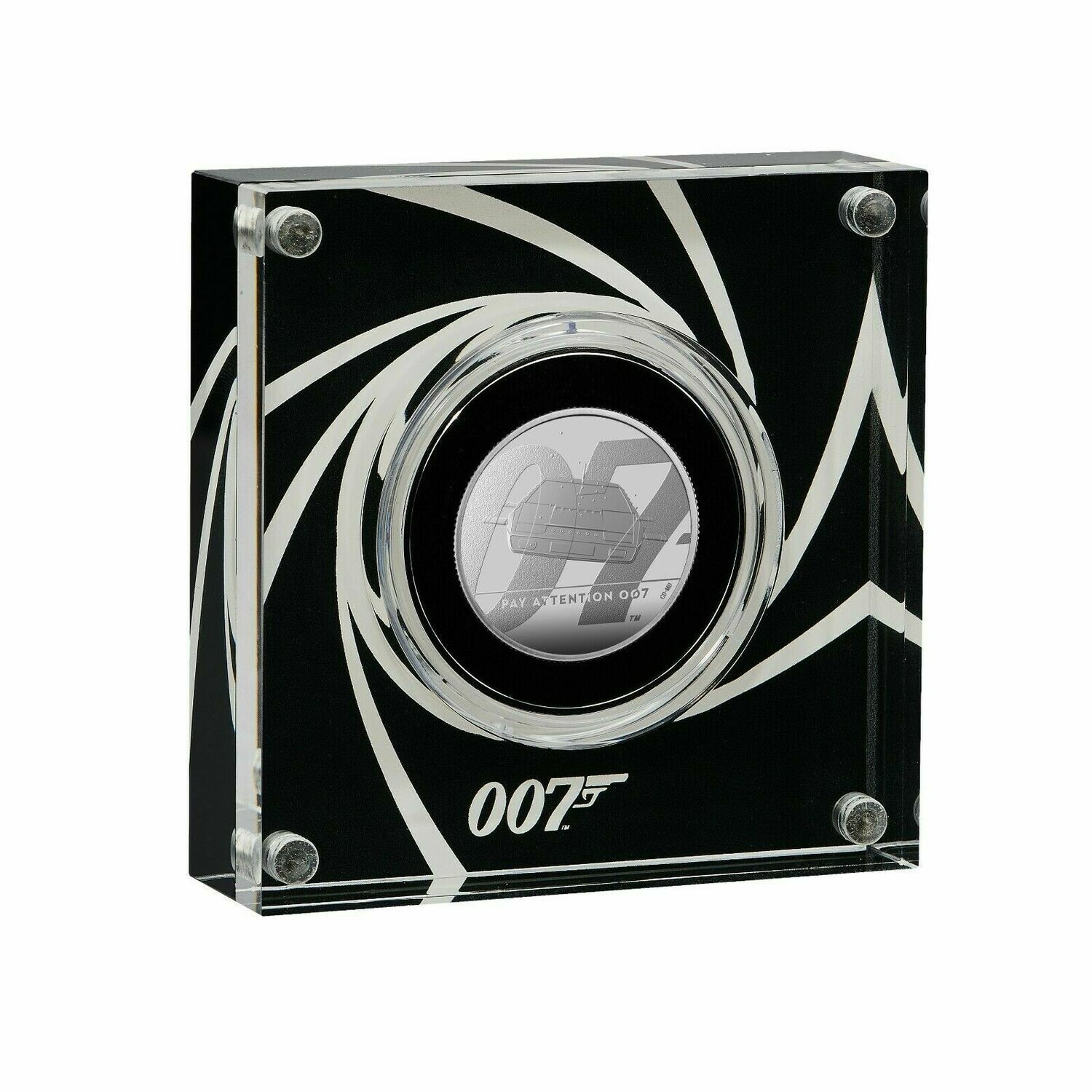2020 James Bond Pay Attention 007 £1 Silver Proof 1/2oz Coin Box Coa 2020 James Bond Pay Attention 007 £1 Silver Proof 1/2oz Coin Box Coa