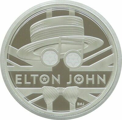 2020 Music Legends Elton John £5 Silver Proof 2oz Coin Box Coa 2020 Music Legends Elton John £5 Silver Proof 2oz Coin Box Coa