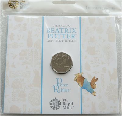 2020 Peter Rabbit 50p Brilliant Uncirculated Coin Pack Sealed - Last Few Left!!