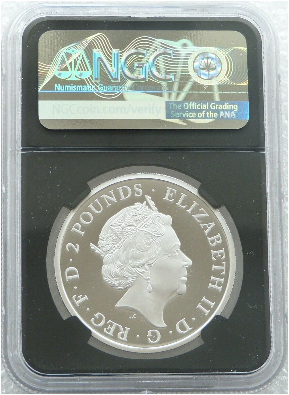 2018 Britannia Oriental Border £2 Silver Proof 1oz Coin NGC PF69