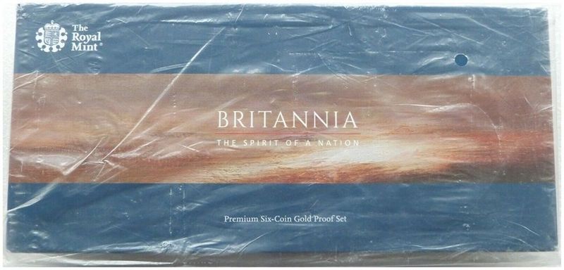 2019 Britannia Premium Gold Proof 6 Coin Set Box Coa Sealed - Mintage 150 2019 Britannia Premium Gold Proof 6 Coin Set Box Coa Sealed - Mintage 150