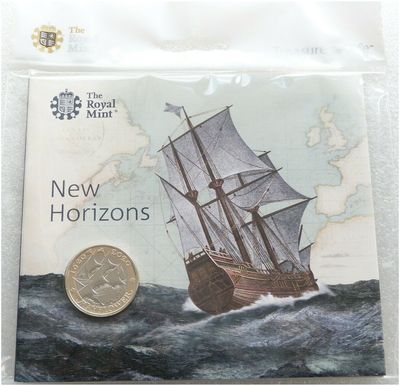 2020 Mayflower £2 Brilliant Uncirculated Coin Pack Sealed