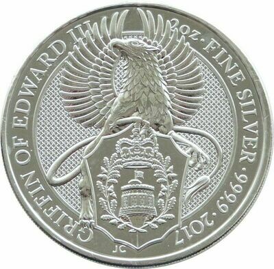 2017 Queen's Beasts Griffin of Edward III £5 Silver 2oz Coin 2017 Queen's Beasts Griffin of Edward III £5 Silver 2oz Coin