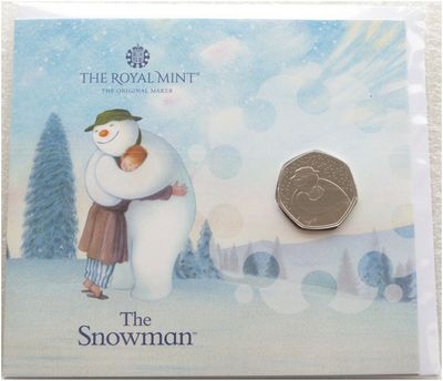 2020 The Snowman 50p Brilliant Uncirculated Coin Pack Sealed 2020 The Snowman 50p Brilliant Uncirculated Coin Pack Sealed