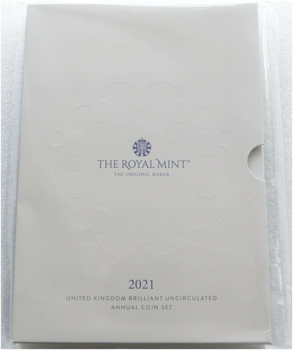 2021 Royal Mint Annual Brilliant Uncirculated 13 Coin Set Sealed
